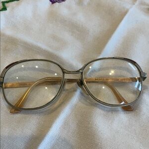Gold Metal Frame Glasses 70’s